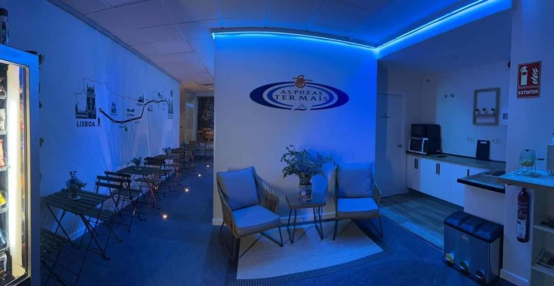 Albergue As Pozas Termais Caldas De Reis Ngoại thất bức ảnh